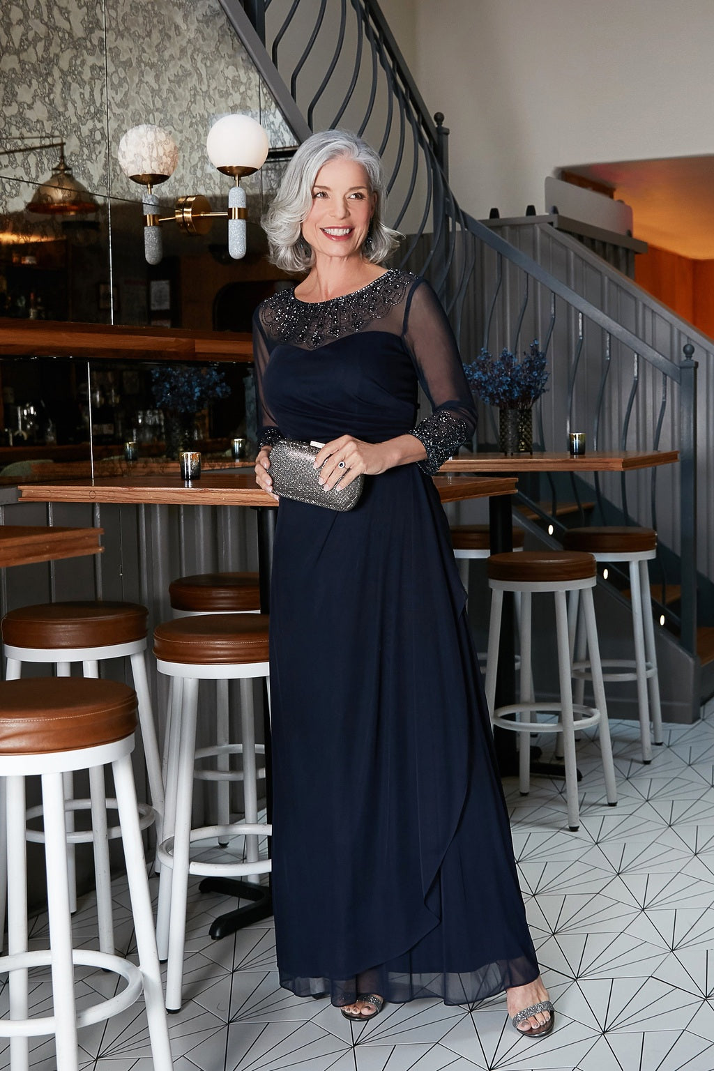 Plus Joanna Sweetheart Neckline Gown