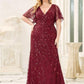 Plus Size Long Mermaid Formal Dresses for Weddings