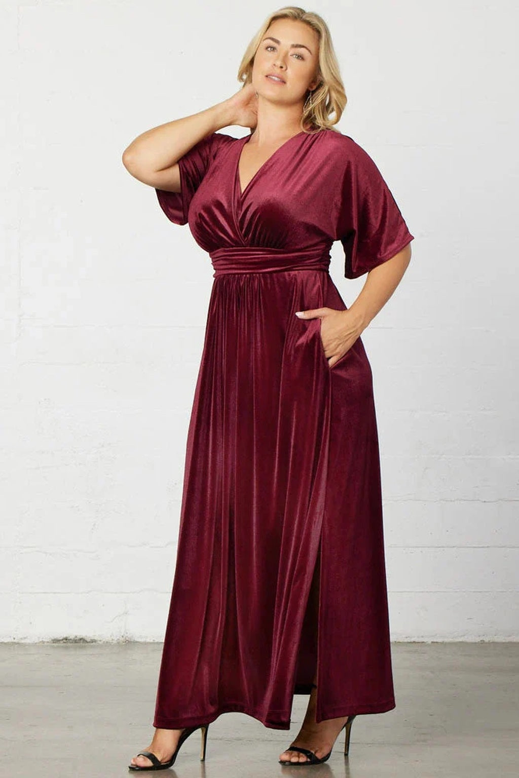 Verona Velvet Evening Gown