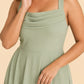 Elegant Plus Size A-Line Bridesmaid Dress with Pockets and Open Back