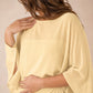 Flowy Sheer Cape Bridesmaid Dress Cuff Slit Design