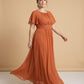 Petaline Minimalist Plus Size Bridesmaid Dress with Soft Pleats for Wedding N0325