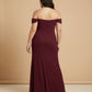 Elanthia Elegant Stretch Mesh Plus Size Bridesmaid Dress for Weddings - N0348