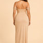 Bridesmaid Maxi Dress with Detachable Bra and Flattering Slit