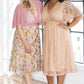 Lillian Embroidered Cocktail Dress