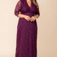 Maria Lace Evening Gown