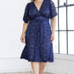 Starry Sequined Lace Cocktail Dress