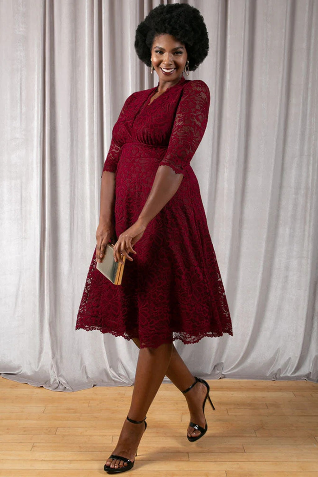 Mademoiselle Lace Cocktail Dress