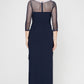 Plus Maya Matte Jersey Ruched Dress