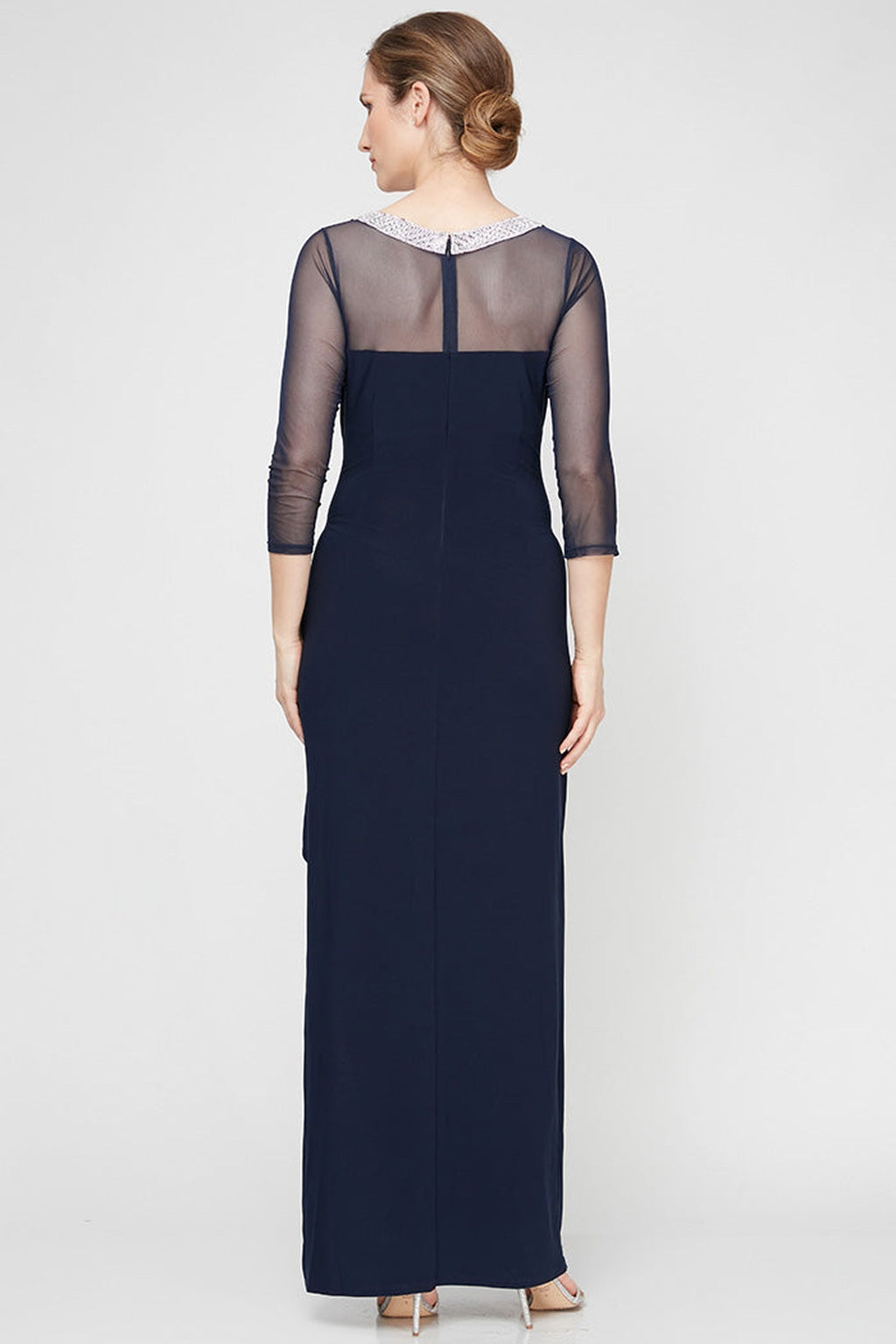 Plus Maya Matte Jersey Ruched Dress