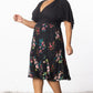 Lillian Embroidered Cocktail Dress