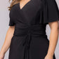 Jemma Ruched Tie Dress