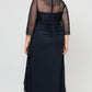 Plus Joanna Sweetheart Neckline Gown