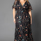 Embroidered Elegance Evening Gown