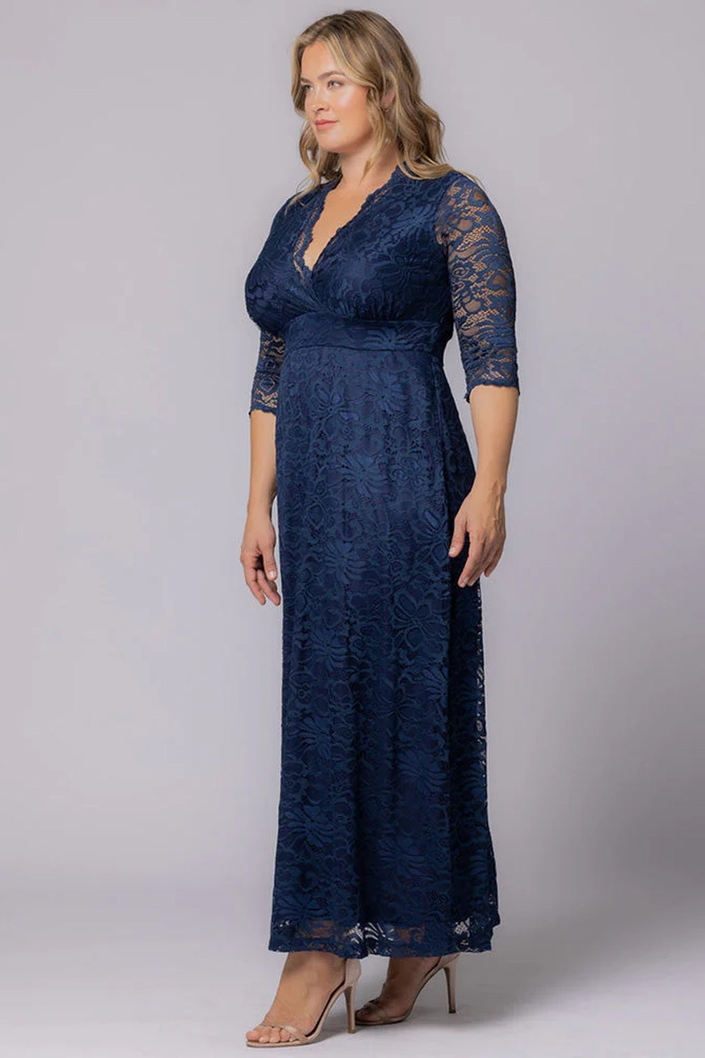Maria Lace Evening Gown