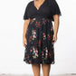 Lillian Embroidered Cocktail Dress