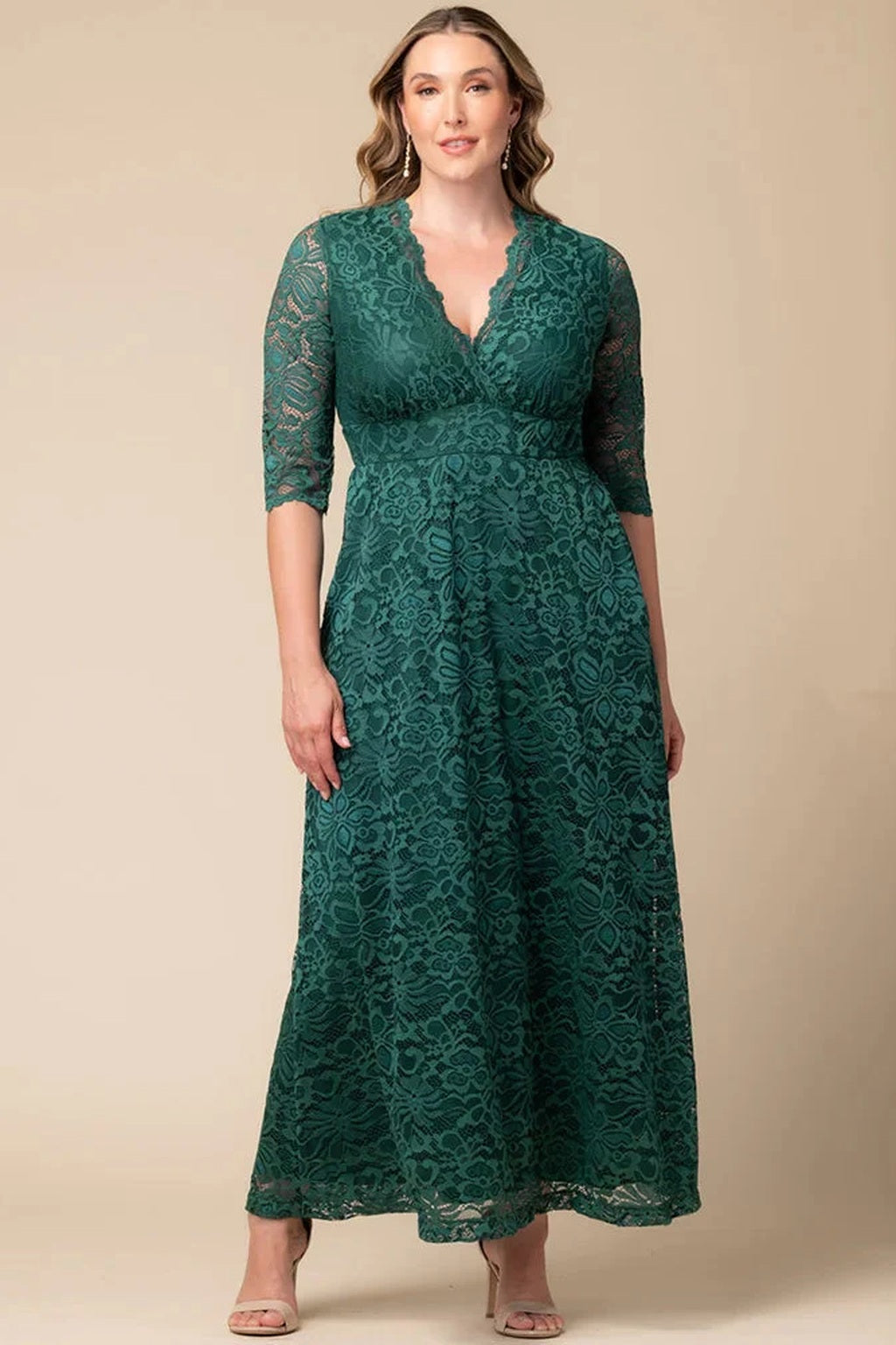 Maria Lace Evening Gown
