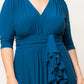 Veronica Ruffled Evening Gown