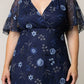Embroidered Elegance Evening Gown