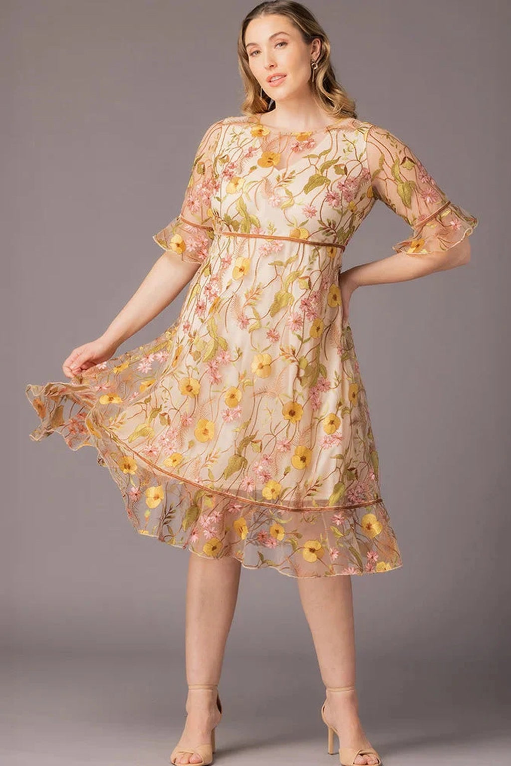 Wildflower Embroidered Dress
