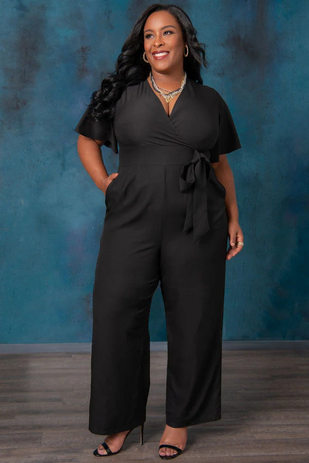 Charisma Crepe Jumpsuit