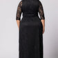 Maria Lace Evening Gown