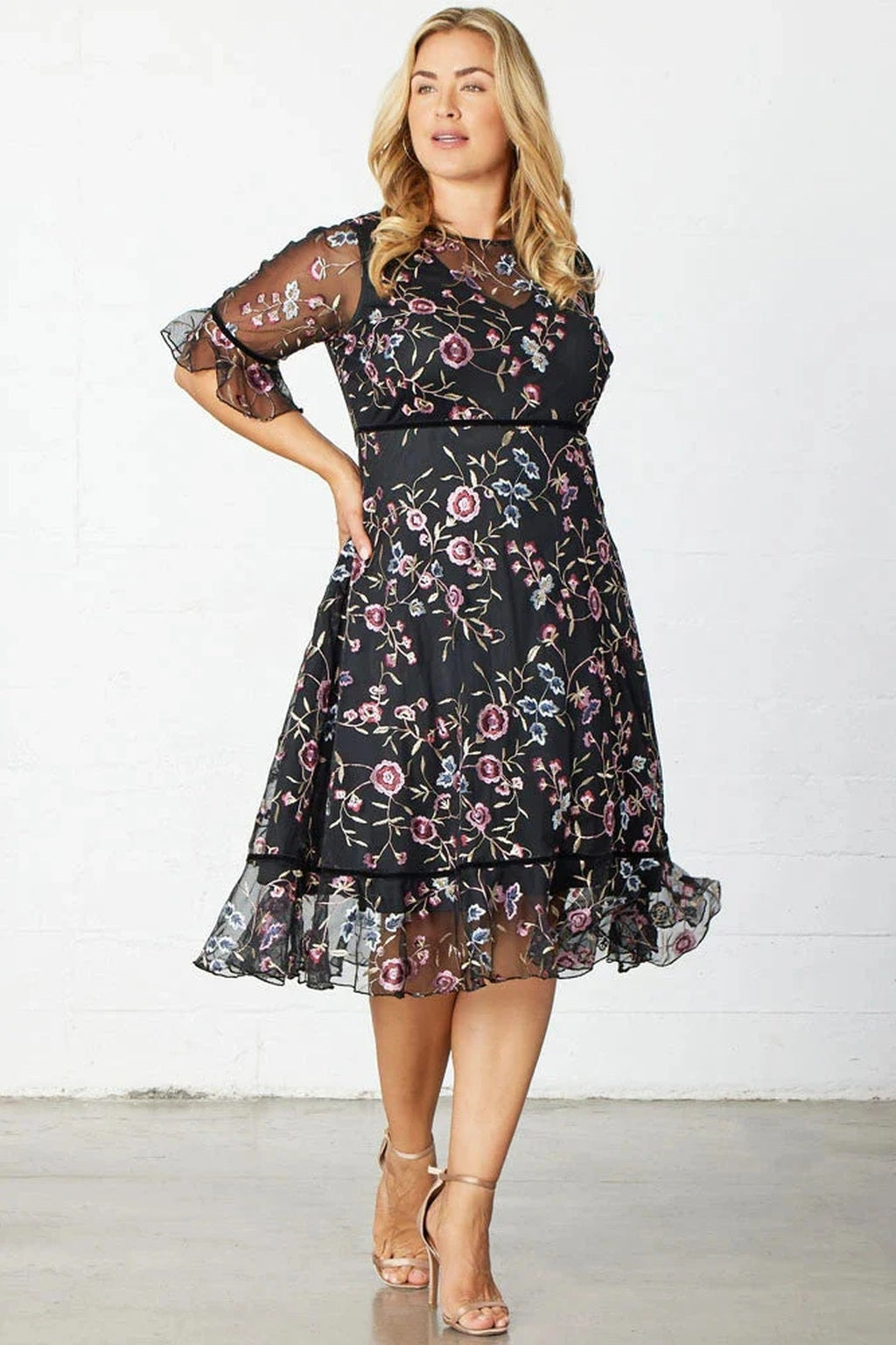 Wildflower Embroidered Dress