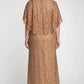 Celestial Cape Sleeve Gown