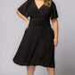 Jemma Ruched Tie Dress