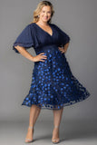 Pretty Petals Mesh Cocktail Dress