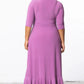 Veronica Ruffled Evening Gown