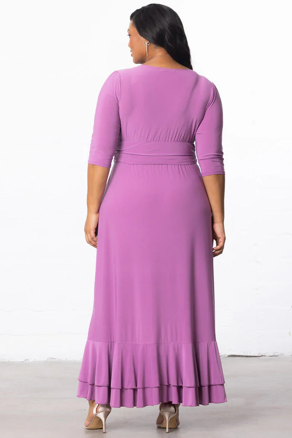 Veronica Ruffled Evening Gown