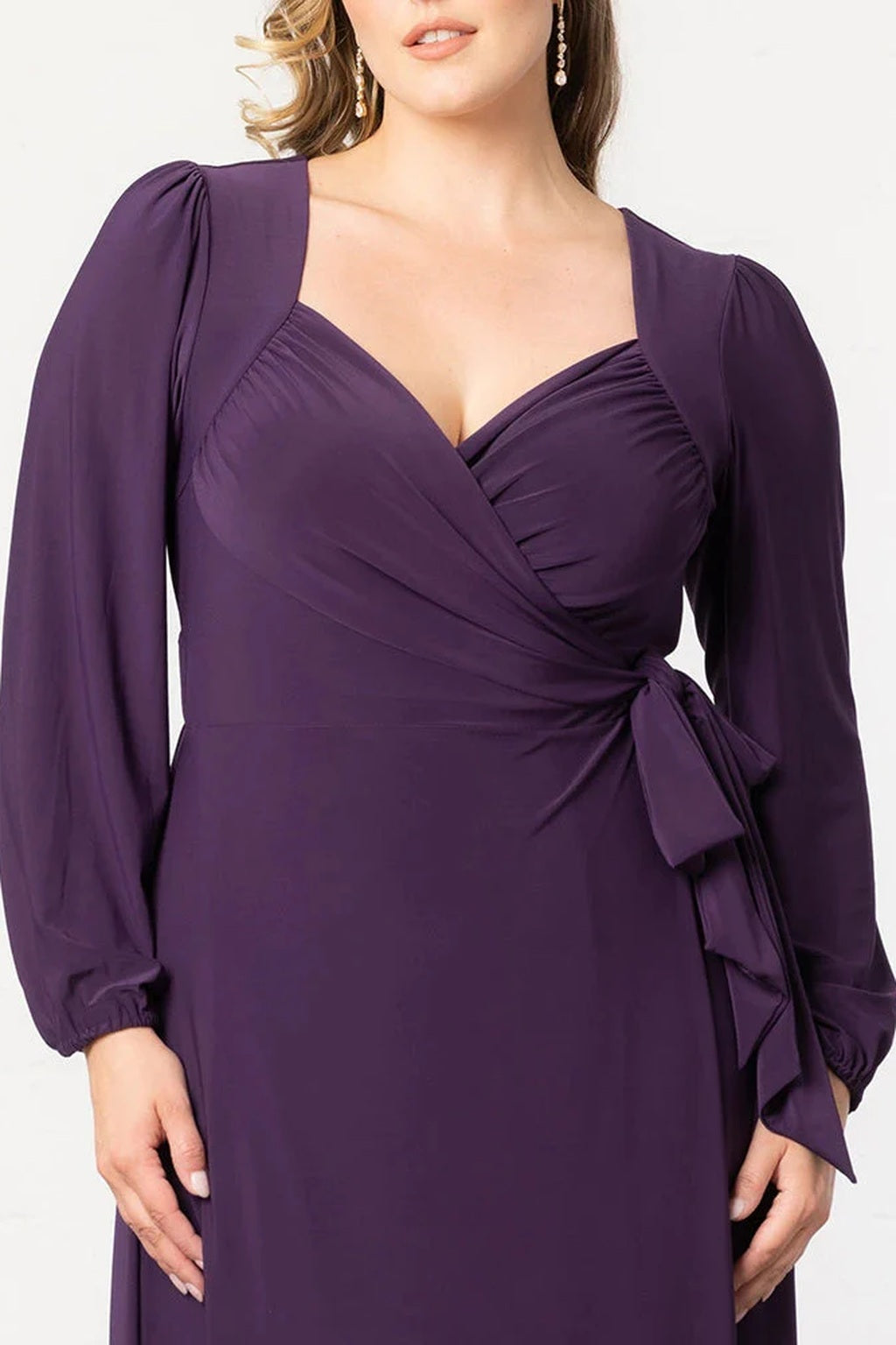 Modern Muse Wrap Gown