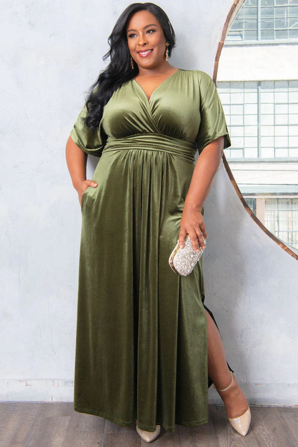 Verona Velvet Evening Gown