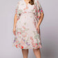 Breezy Border Print Cocktail Dress