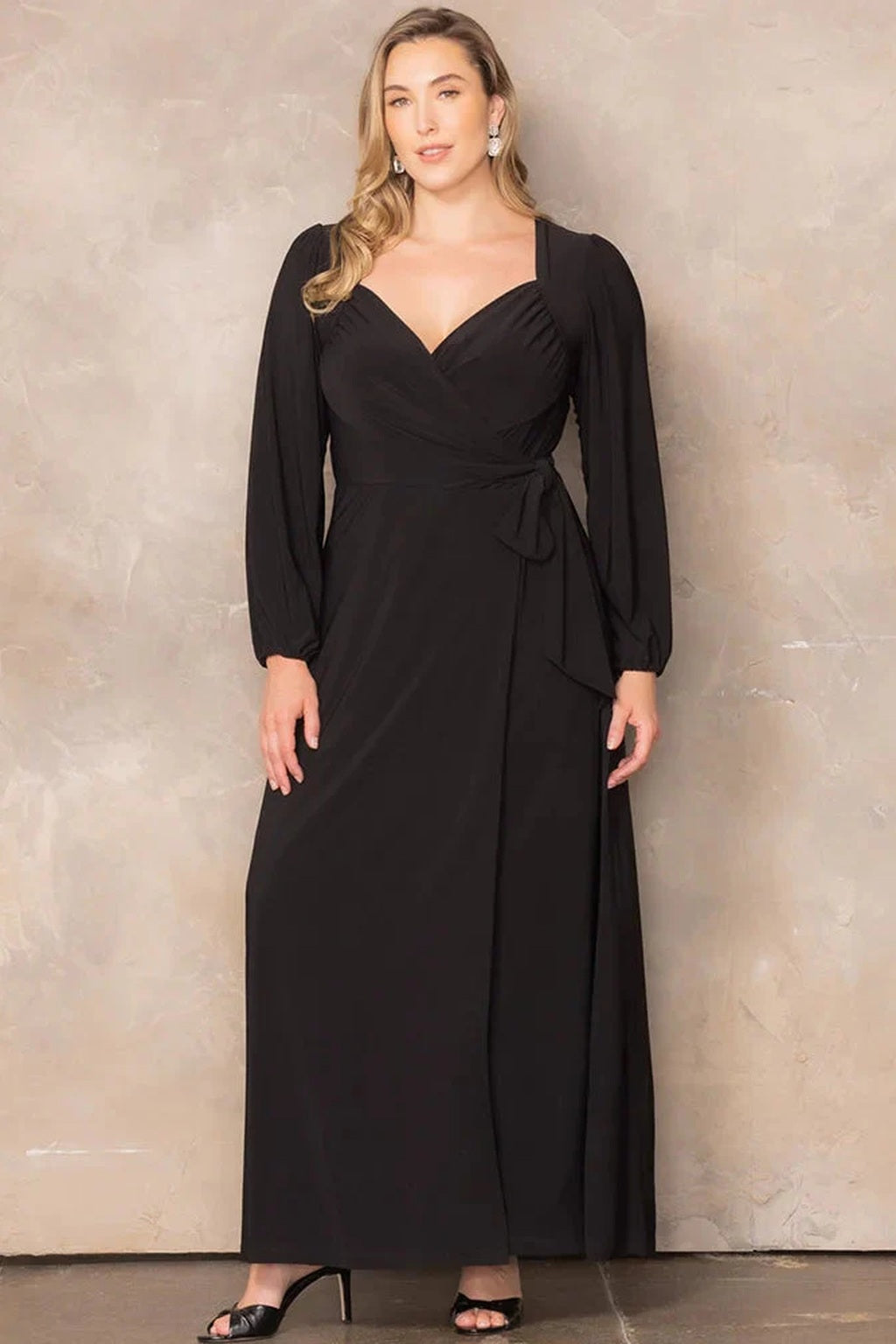Modern Muse Wrap Gown