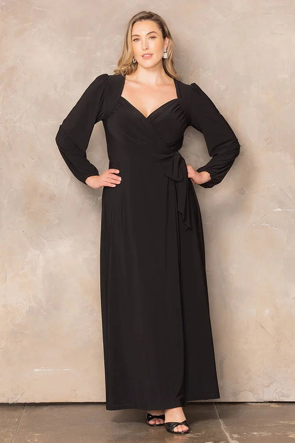Modern Muse Wrap Gown