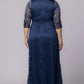 Maria Lace Evening Gown