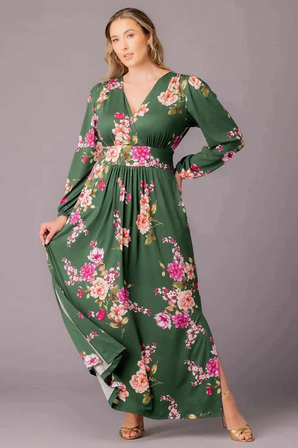 Kelsey Long Sleeve Maxi Dress