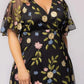 Embroidered Elegance Evening Gown