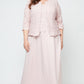 Plus Bethany Glitter Lace Jacket Dress