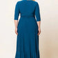 Veronica Ruffled Evening Gown