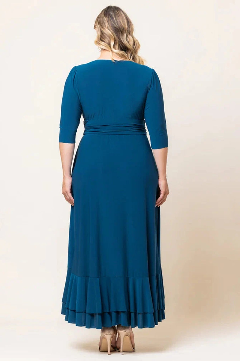 Veronica Ruffled Evening Gown