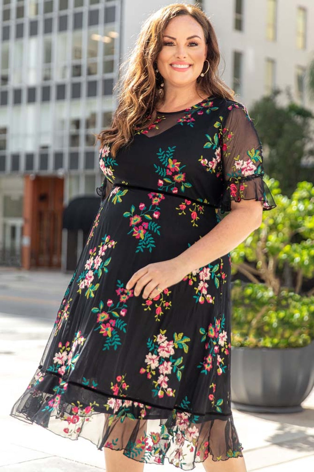 Wildflower Embroidered Dress