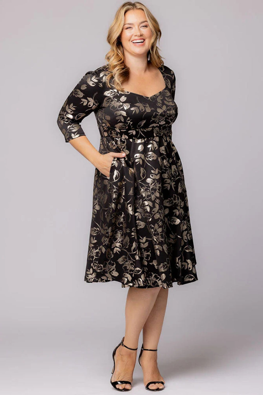 Royal Sweetheart Cocktail Dress