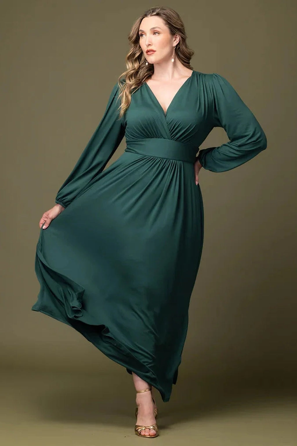Kelsey Long Sleeve Maxi Dress