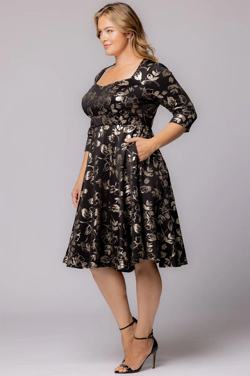 Royal Sweetheart Cocktail Dress