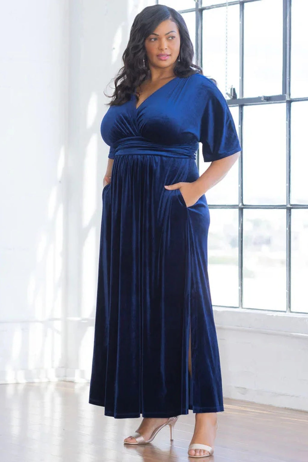 Verona Velvet Evening Gown