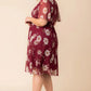 Margot Mesh Midi Cocktail Dress