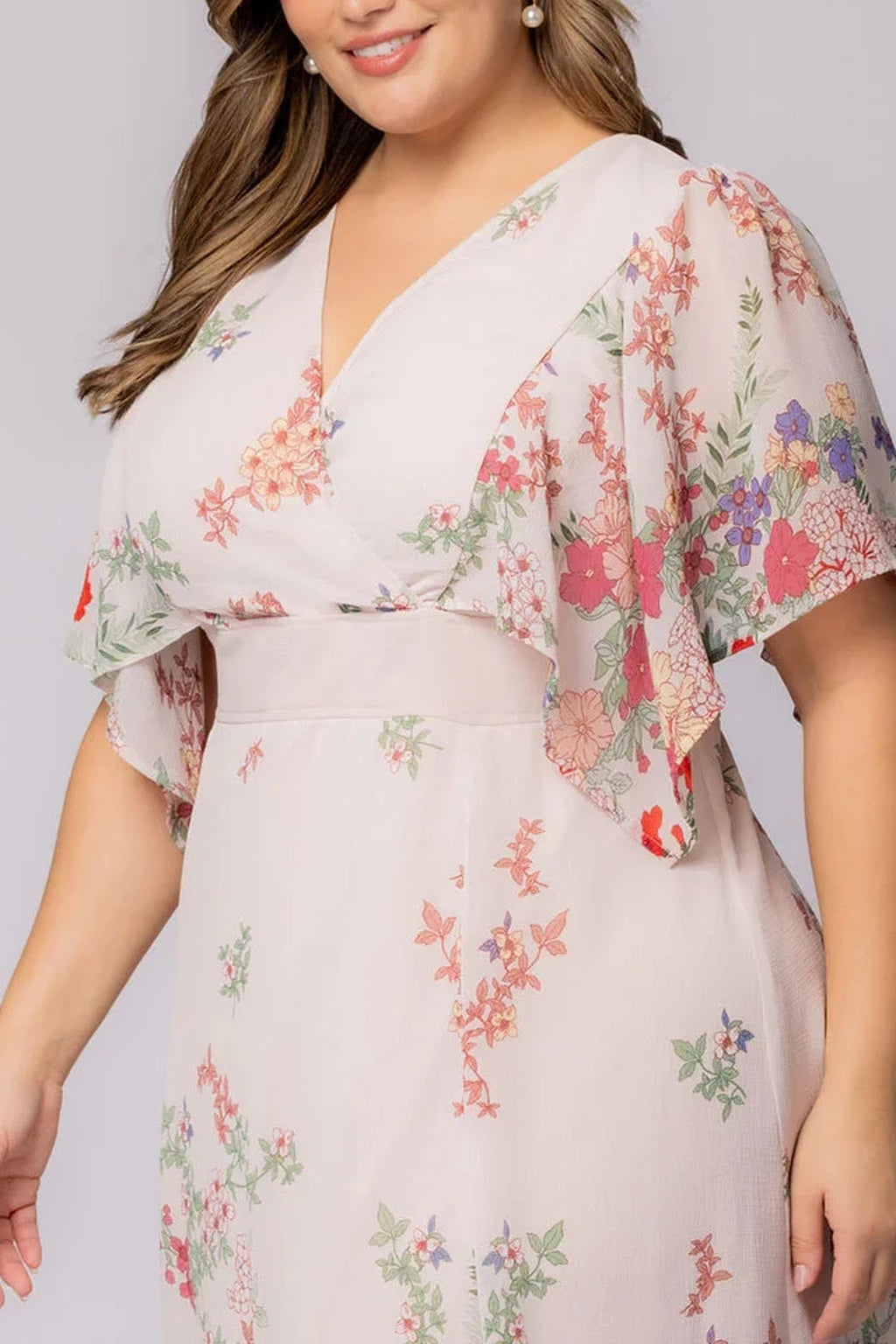 Breezy Border Print Cocktail Dress